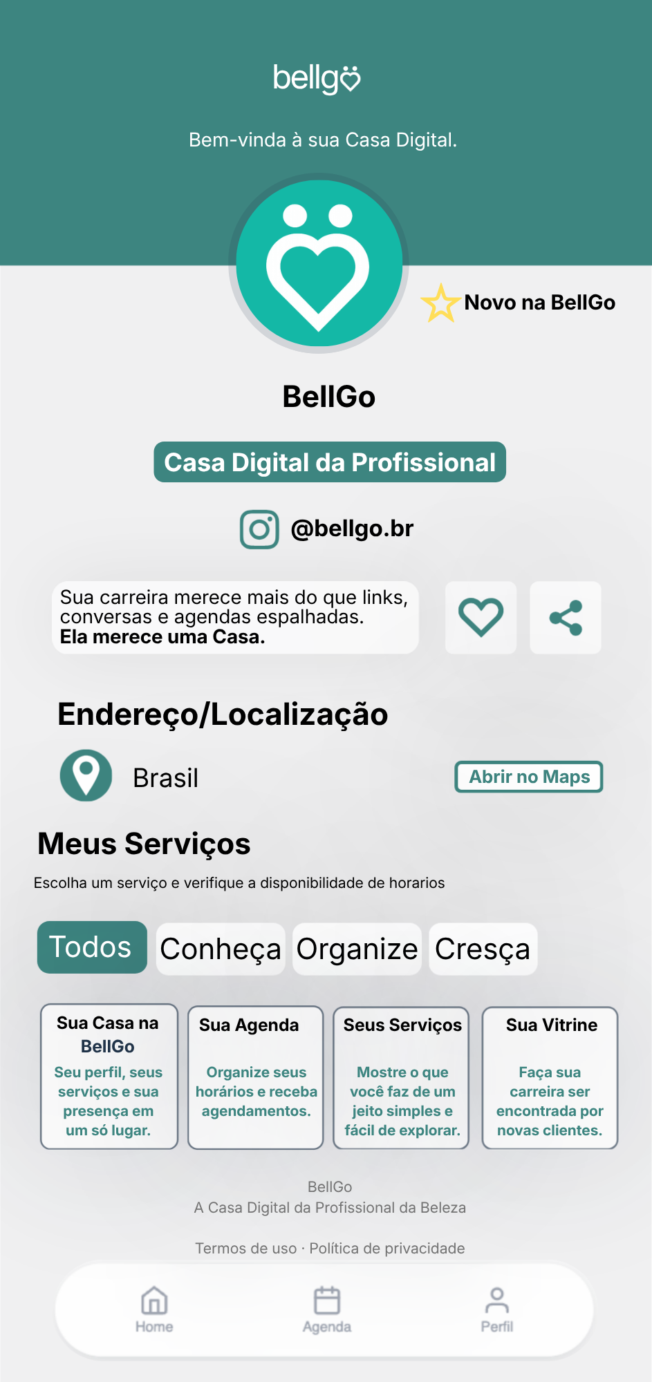 Espaço Profissional na BellGo